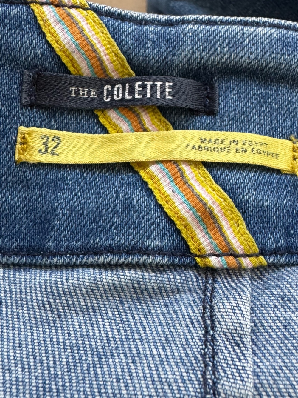 Maeve Jeans Women 32 Colette Wide Leg High Rise Crop Blue Denim - Picture 5 of 8